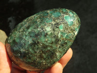 Polished Emerald Mica In Matrix Standing Free Forms x 2 From Mutoko, Zimbabwe - Toprock Gemstones and Minerals 