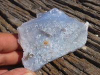 Polished Etched Blue Lace Agate Chalcedony Nodules x 10 From Malawi - TopRock