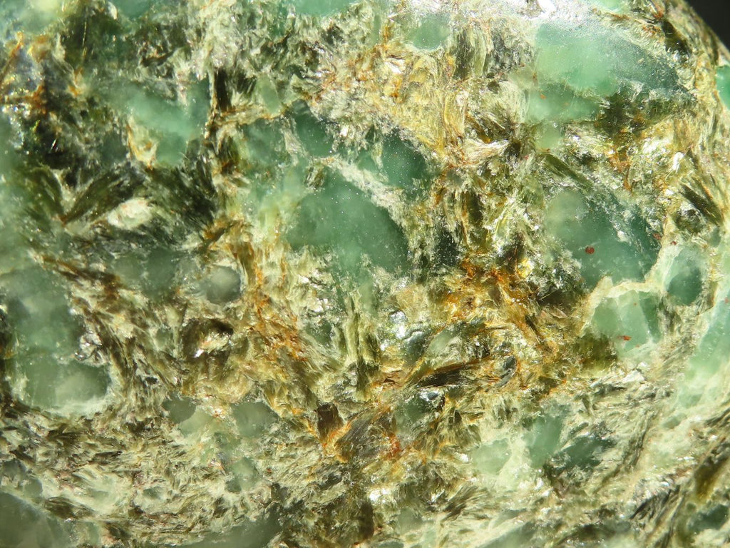 Polished Emerald Mica In Matrix Standing Free Forms x 2 From Mutoko, Zimbabwe - Toprock Gemstones and Minerals 