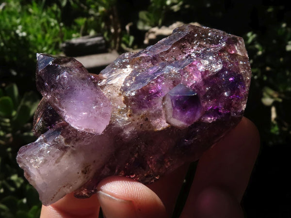 Natural Conglomerate Amethyst Clusters (Man Made) x 12 From Chiredzi - TopRock