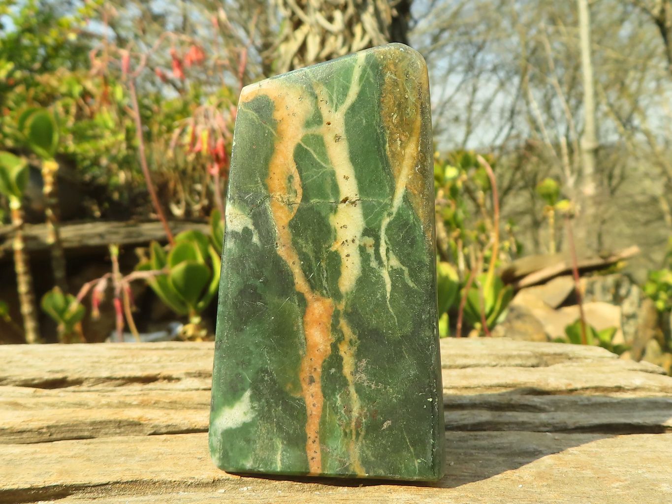 Polished New Green Chrysoprase Free Forms  x 12 From Namibia - Toprock Gemstones and Minerals 