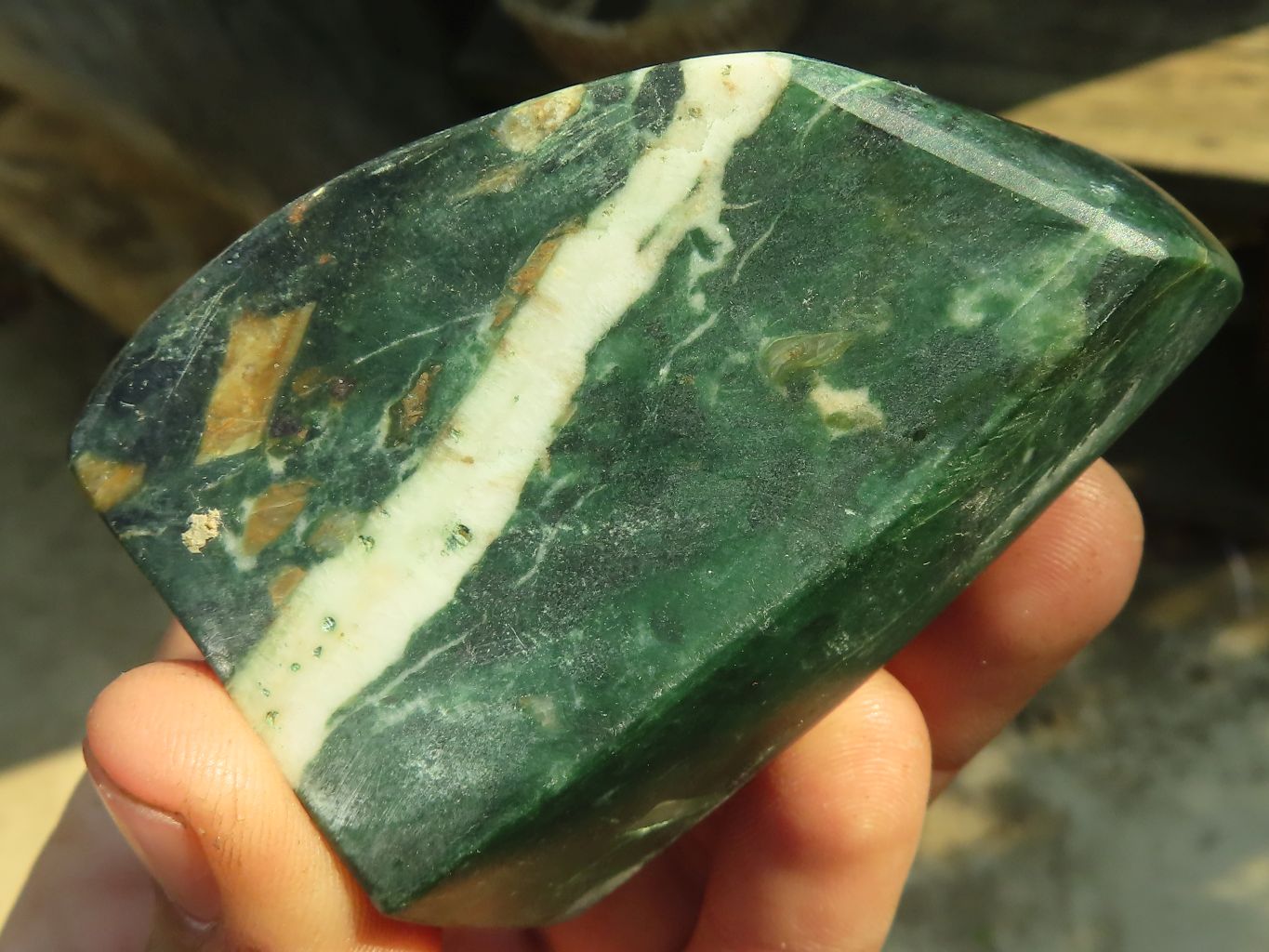 Polished New Green Chrysoprase Free Forms  x 12 From Namibia - Toprock Gemstones and Minerals 
