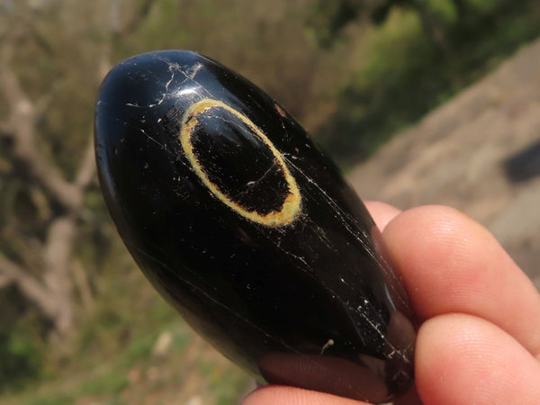 Polished Lovely Black Tourmaline / Schorl Gallets  x 20 From Madagascar - TopRock