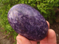 Polished  Purple Lepidolite Free Forms  x 6 From Zimbabwe - Toprock Gemstones and Minerals 