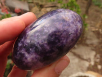 Polished  Purple Lepidolite Free Forms  x 6 From Zimbabwe - Toprock Gemstones and Minerals 