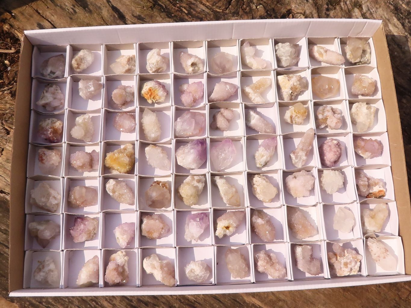 Natural Small Mixed Spirit Quartz Crystals  x 70 From Boekenhouthoek, South Africa - Toprock Gemstones and Minerals 