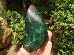 Polished Fluorescent Ruby Corundum In Chrome Verdite Free Forms x 4 From Zimbabwe - TopRock