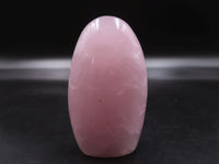 Polished Gemmy Pink Rose Quartz Standing Free Forms x 3 From Madagascar - TopRock