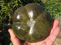 Polished Verdite Pumpkin Carving x 1 From Zimbabwe - TopRock