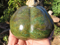 Polished Verdite Pumpkin Carving x 1 From Zimbabwe - TopRock