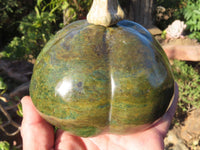 Polished Verdite Pumpkin Carving x 1 From Zimbabwe - TopRock