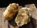 Natural Golden Limonite / Lemonite Quartz Clusters  x 24 From Zambia - Toprock Gemstones and Minerals 