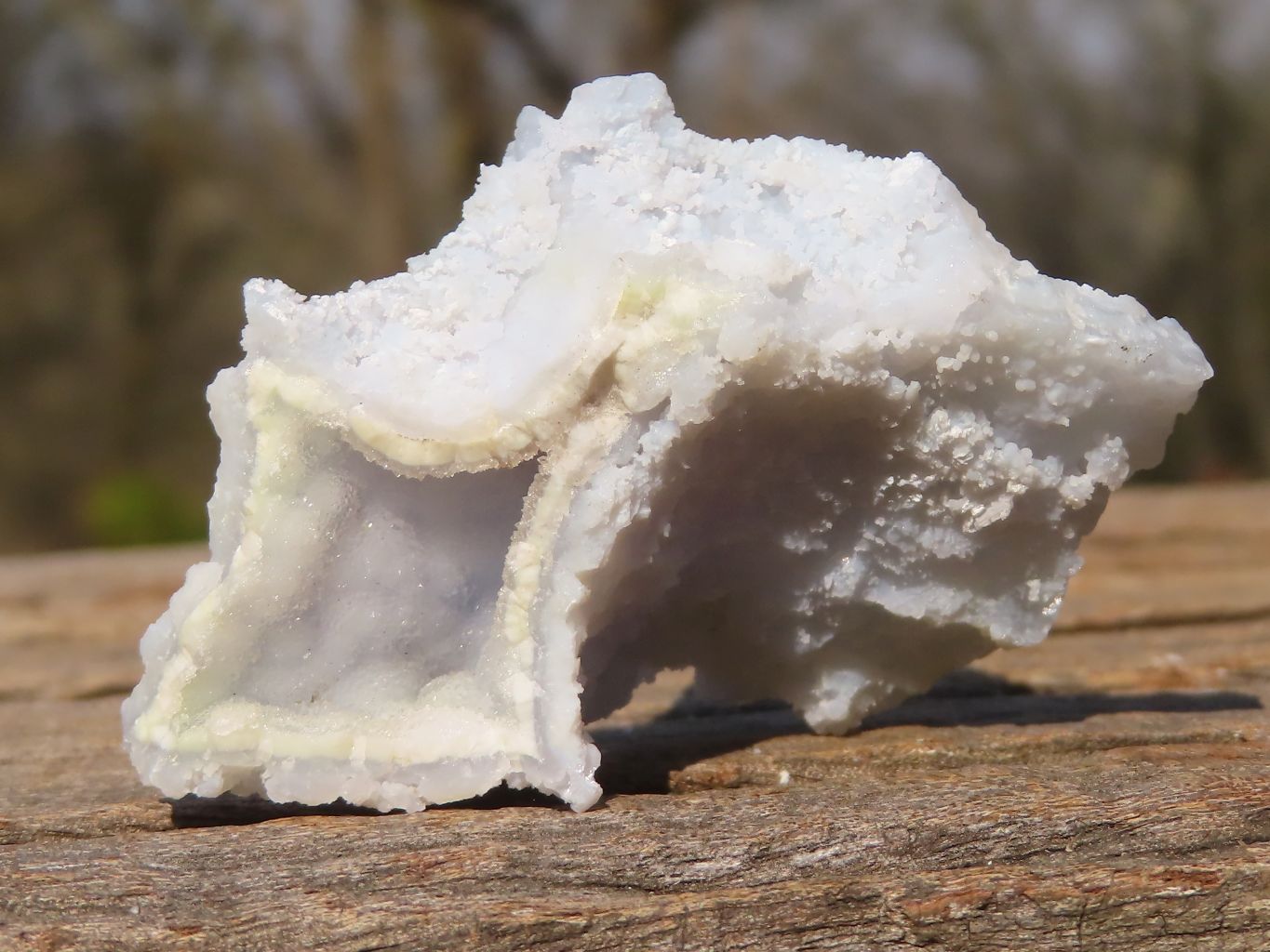 Natural Etched Blue Chalcedony Specimens  x 35 From Nsanje, Malawi - Toprock Gemstones and Minerals 
