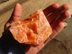 Natural New Sunset Orange Calcite Specimens  x 12 From Spitzkop, Namibia - Toprock Gemstones and Minerals 