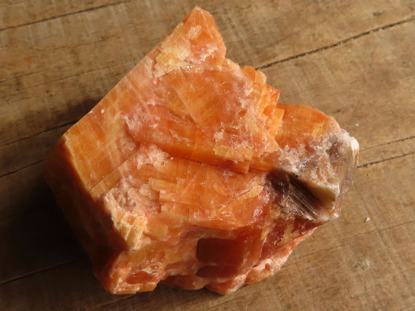 Natural New Sunset Orange Calcite Specimens  x 12 From Spitzkop, Namibia - Toprock Gemstones and Minerals 