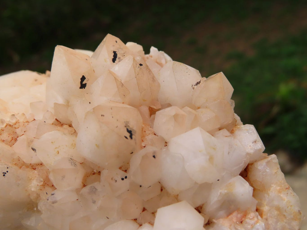 Natural Love Star Cascading Window Clusters x 2 From Ambatfinhandrana, Madagascar - TopRock