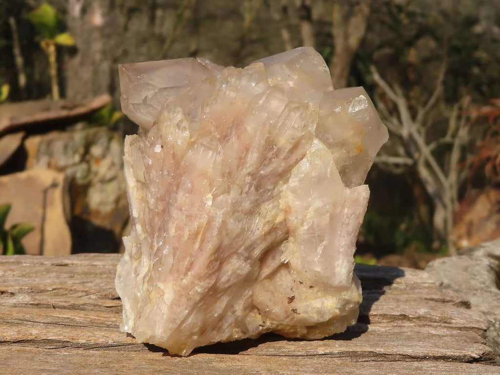 Natural Cascading Smokey Quartz Clusters x 3 From Luena, Congo - Toprock Gemstones and Minerals 