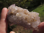 Natural Mixed Selection Of Spirit Quartz Clusters x 12 From Boekenhouthoek, South Africa - TopRock
