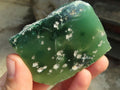 Polished On One Side Emerald Mtorolite Plates x 12 From Mutorashanga, Zimbabwe - Toprock Gemstones and Minerals 