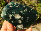 Polished On One Side Emerald Mtorolite Plates x 12 From Mutorashanga, Zimbabwe - Toprock Gemstones and Minerals 