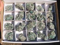 Natural Rare Emerald Mica In Matrix Cobbed Specimens x 20 From Mutoko, Zimbabwe - Toprock Gemstones and Minerals 
