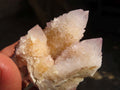 Natural Pale Lilac Spirit Quartz Clusters x 12 From Boekenhouthoek, South Africa - Toprock Gemstones and Minerals 