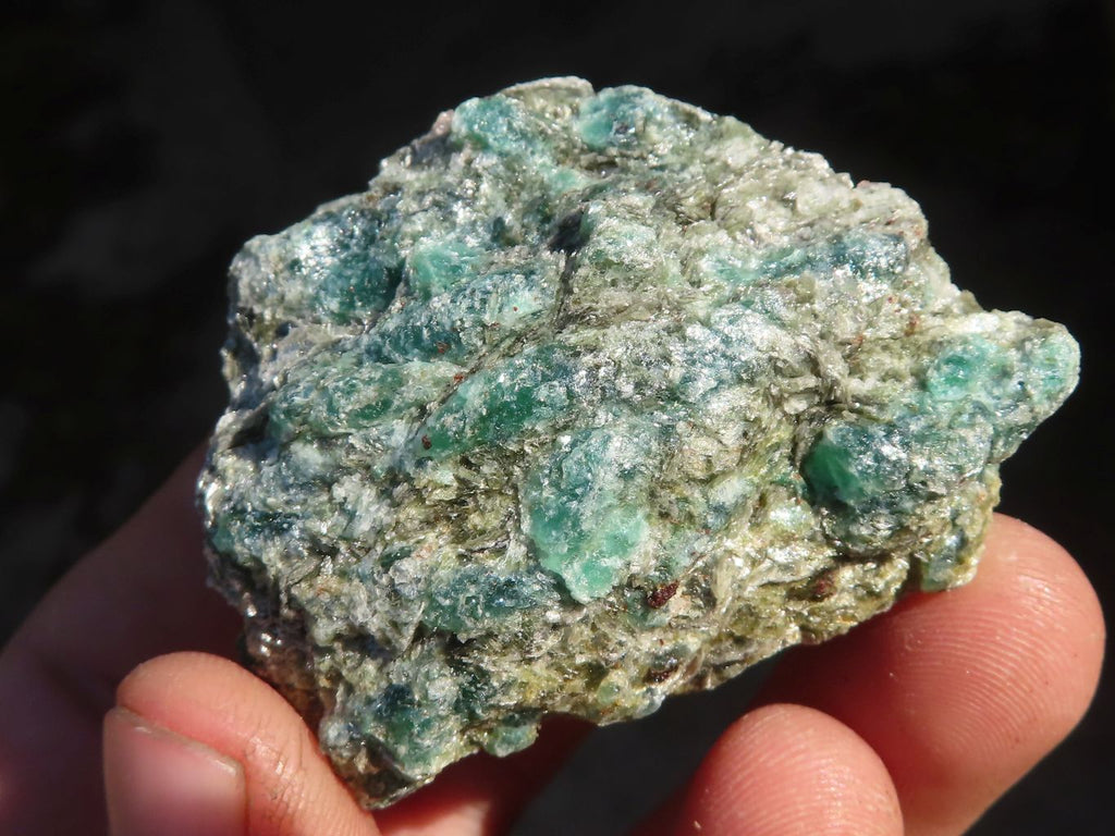 Natural Rare Emerald Mica In Matrix Cobbed Specimens x 20 From Mutoko, Zimbabwe - Toprock Gemstones and Minerals 
