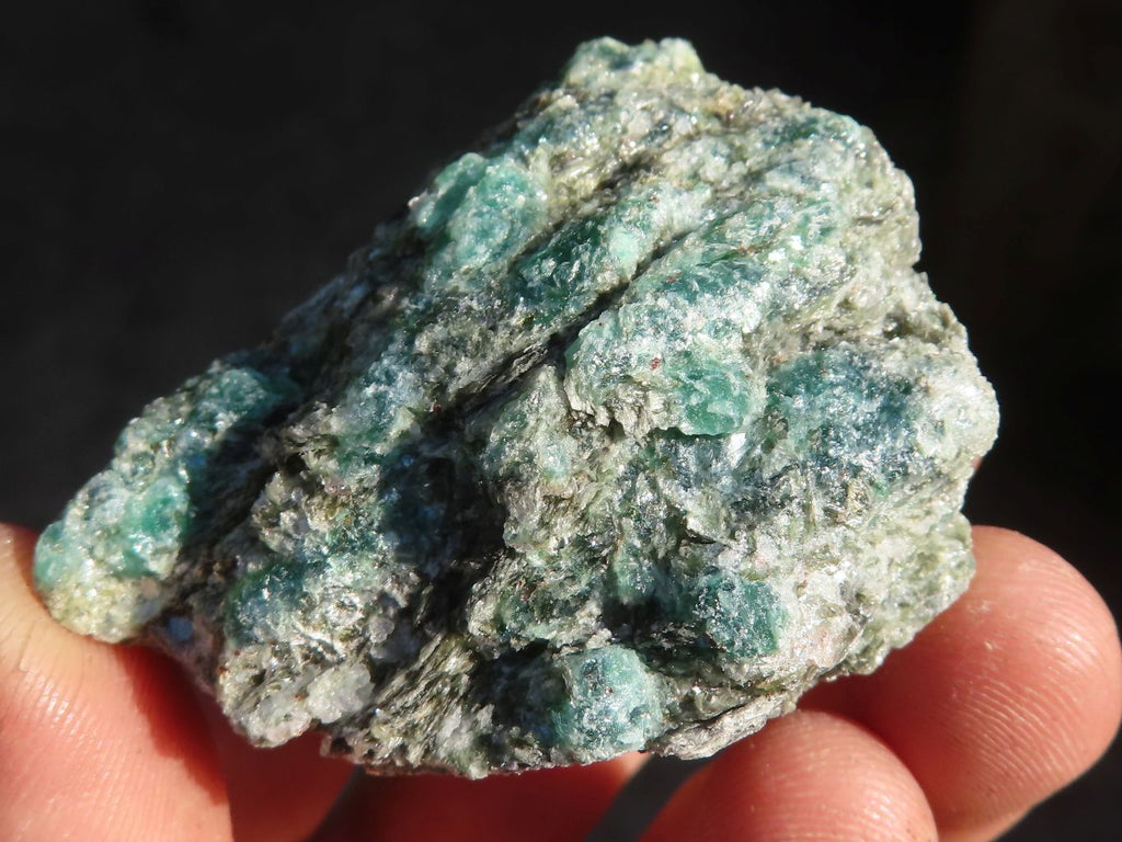 Natural Rare Emerald Mica In Matrix Cobbed Specimens x 20 From Mutoko, Zimbabwe - Toprock Gemstones and Minerals 