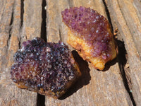Natural Small Dark "Amethystos" Amethyst Clusters  x 35 From Kwaggafontein, South Africa - Toprock Gemstones and Minerals 