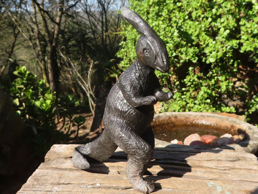 Polished Soapstone Dinosaur Carving  x 1 From Zimbabwe - Toprock Gemstones and Minerals 