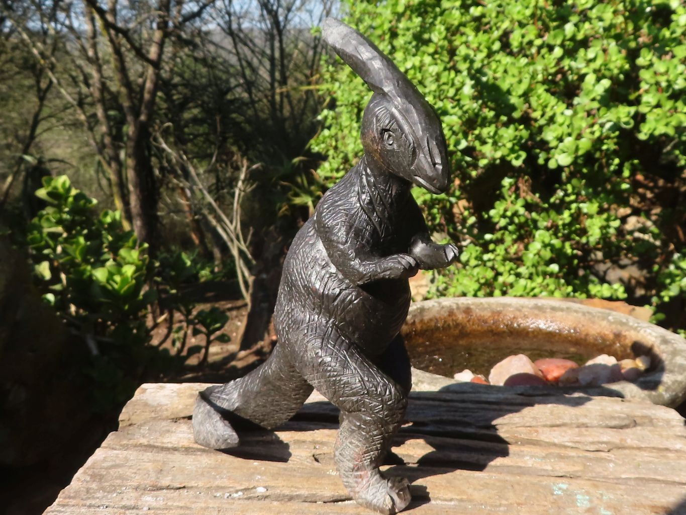 Polished Soapstone Dinosaur Carving  x 1 From Zimbabwe - Toprock Gemstones and Minerals 