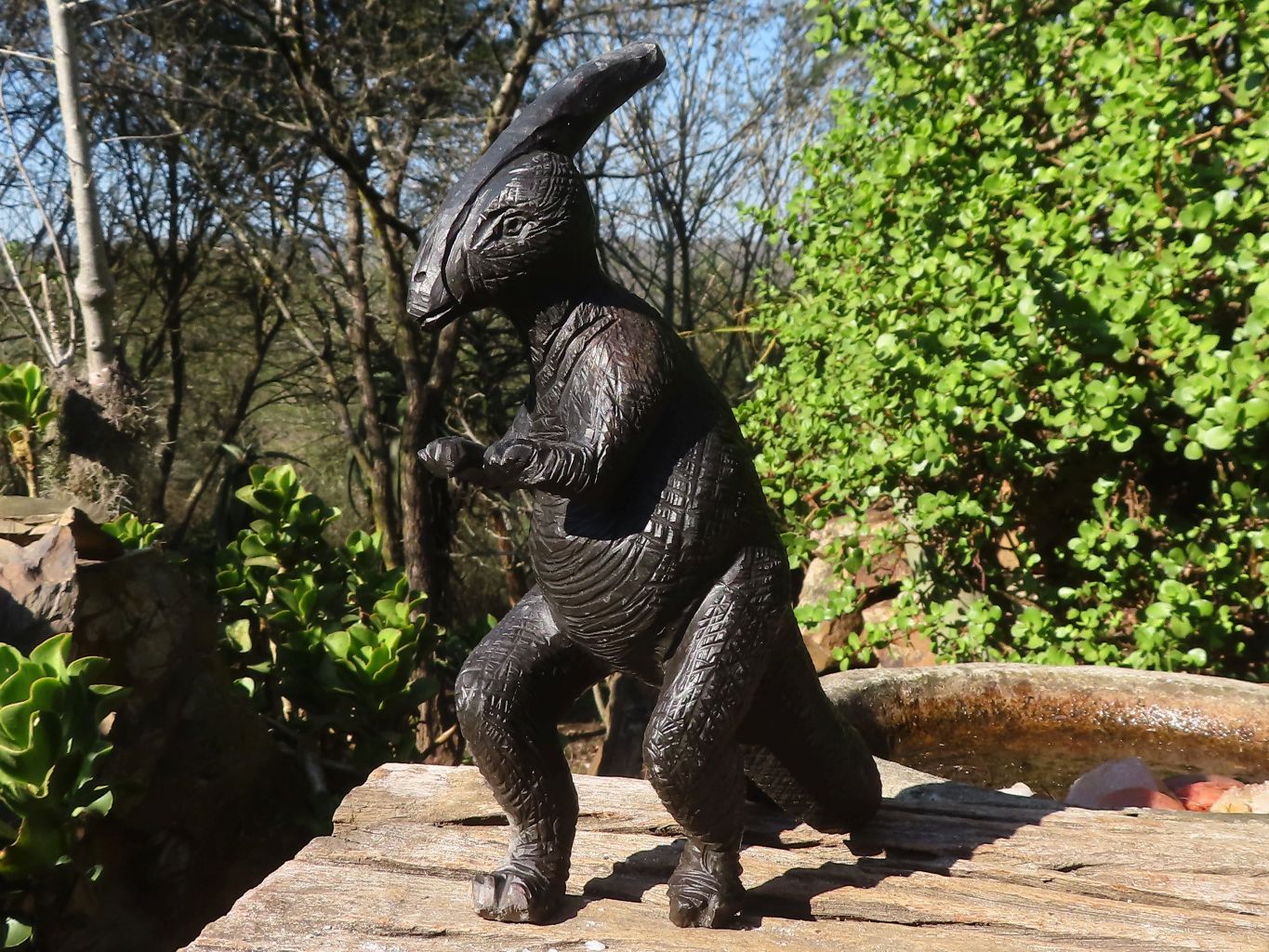 Polished Soapstone Dinosaur Carving  x 1 From Zimbabwe - Toprock Gemstones and Minerals 