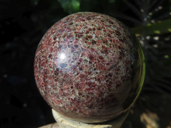 Polished Specular Gemmy & Solid Garnet Spheres x 4 From Madagascar - TopRock