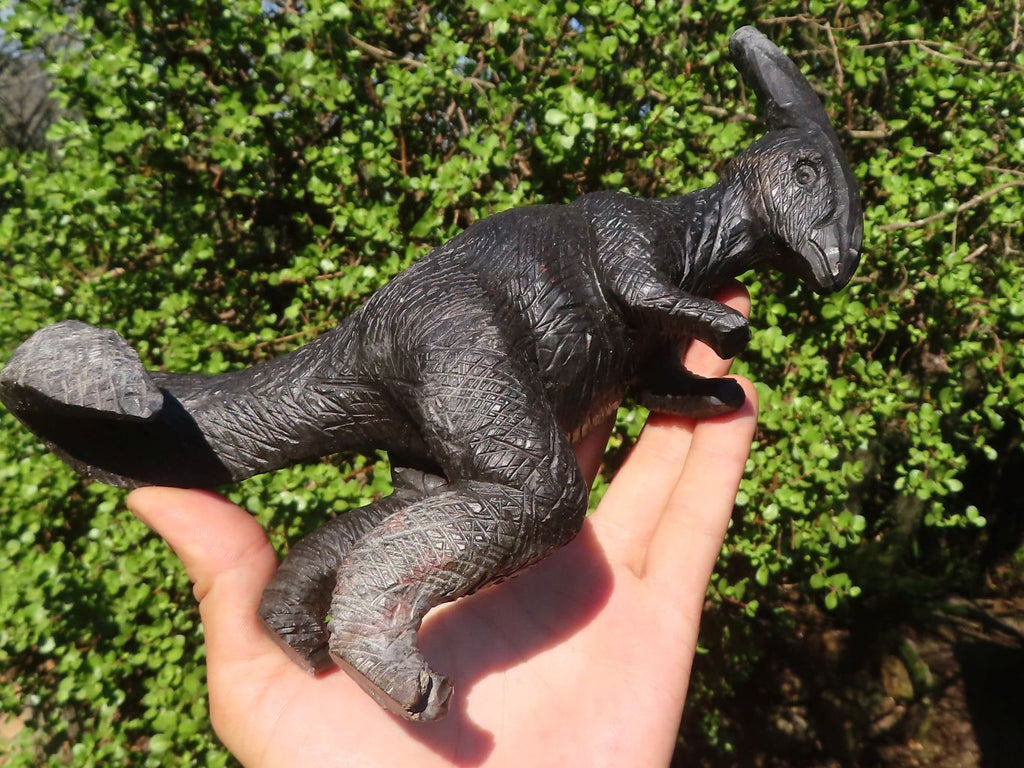 Polished Soapstone Dinosaur Carving  x 1 From Zimbabwe - Toprock Gemstones and Minerals 