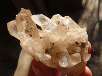 Natural Smokey Quartz Crystal Clusters  x 24 From Madagascar - Toprock Gemstones and Minerals 