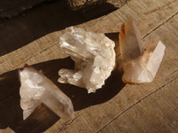 Natural Smokey Quartz Crystal Clusters  x 24 From Madagascar - Toprock Gemstones and Minerals 