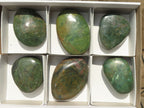 Polished Green Verdite Free Forms  x 6 From Zimbabwe - TopRock
