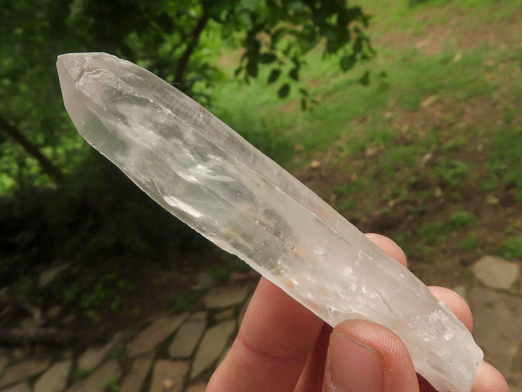 Natural Single Clear Quartz Crystals  x 49 From Madagascar - TopRock