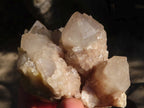 Natural Cascading Smokey Quartz Clusters x 2 From Luena, Congo - Toprock Gemstones and Minerals 