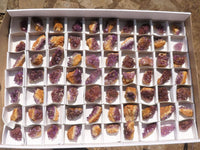 Natural Mini to Small Dark "Amethystos" Amethyst Clusters x 70 From Kwaggafontein, South Africa - TopRock