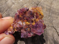 Natural Mini to Small Dark "Amethystos" Amethyst Clusters x 70 From Kwaggafontein, South Africa - TopRock