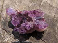 Natural Mini to Small Dark "Amethystos" Amethyst Clusters x 70 From Kwaggafontein, South Africa - TopRock