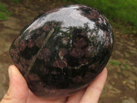 Polished Sparkling Blue Iolite / Water Sapphire Standing Free Forms  x 3 From Madagascar - TopRock