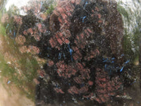 Polished Sparkling Blue Iolite / Water Sapphire Standing Free Forms  x 3 From Madagascar - TopRock