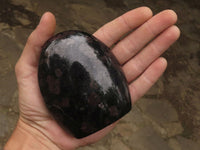 Polished Sparkling Blue Iolite / Water Sapphire Standing Free Forms  x 3 From Madagascar - TopRock