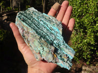 Natural Drusy Coated Chrysocolla & Malachite Dolomite Specimens x 3 From Kakanda, Congo - Toprock Gemstones and Minerals 