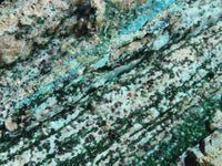 Natural Drusy Coated Chrysocolla & Malachite Dolomite Specimens x 3 From Kakanda, Congo - Toprock Gemstones and Minerals 