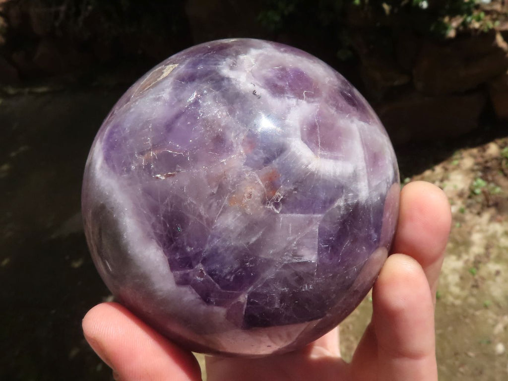 Polished Large Stunning Amethyst Sphere  x 1 From Madagascar - TopRock