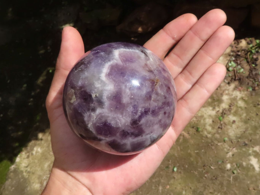 Polished Large Stunning Amethyst Sphere  x 1 From Madagascar - TopRock