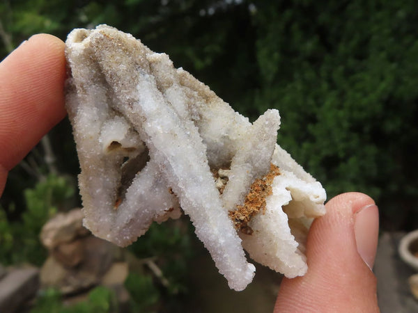 Natural Drusy Quartz Coated Calcite Pseudomorph Specimens  x 35 From Alberts Mountain, Lesotho - TopRock